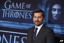 Nikolaj Coster-Waldau menghadiri pemutaran perdana "Game Of Thrones" musim keenam di TCL Chinese Theater, Los Angeles, 10 April 2016. (Jordan Strauss/Invision/AP)