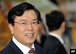 中国全国人大常委会委员长张德江