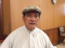 台湾前国防部长蔡明宪（美国之音记者申华 拍摄）