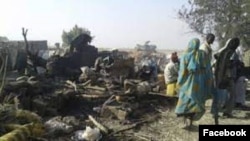 'Yan bindiga sun kona gidaje a Jos