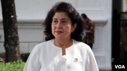 Menteri Kesehatan Nila Moeloek (foto: dok).