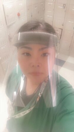 Darunee (Jackie) Rasamelougon là kĩ thuật viên y tá tại Trung tâm Bệnh viện Reston ở Virginia. (Ảnh do Darunee (Jackie) Rasamelougon cung cấp)