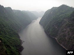 险峻的乌江，红军当年曾在这一带渡江