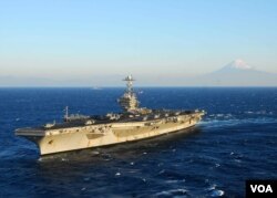 美国乔治•华盛顿号航空母舰(美国海军官网)