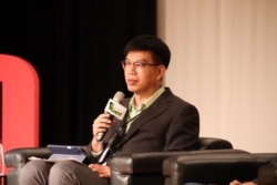 位于台北的淡江大学华语中心主任周湘华