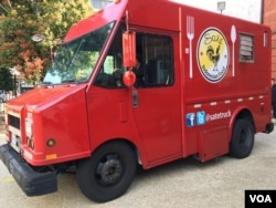 Food Truck Sate Truck milik warga Indonesia di Washington, DC (Dok: VOA)