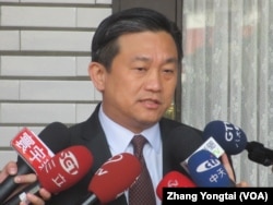 台湾执政党民进党立委王定宇(资料照片)