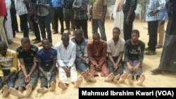 Masu sace mutane da 'yansandan Kano suka cafke a dajin Falgore