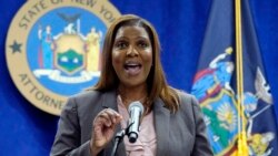 ARHIVA - Državna tužiteljka Letiša Džejms na konferenciji za novinare u Njujorku, 21. maja 2021.