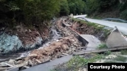 Radovi na izgradnji mini hidroelektrane (Foto: Udruženje "Odbranimo reke Stare planine", ustupio Milan Tokić)