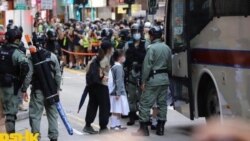 2020年5月27日，港人聚集抗议中国人大强推香港国安法，警察加紧围捕示威者，一些中学女生也被抓。（网络图片）