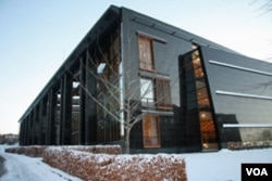 奥斯陆大学艺术与社会科学图书馆（美国之音王南拍摄）