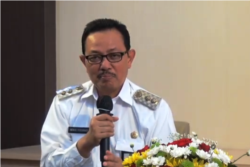 Wakil Wali Kota Yogyakarta, Heroe Poerwadi, dalam tangkapan layar. (Foto: VOA/Nurhadi Sucahyo)