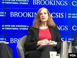 战略与国际研究中心中国权力项目主任葛莱仪 (美国之音钟辰芳拍摄)