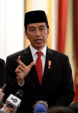 Presiden Joko Widodo di Istana Negara, Jakarta, Rabu (5/2) mengisyaratkan 600 WNI eks ISIS tidak bisa dipulangkan ke Indonesia. (Foto: Biro Setpres )