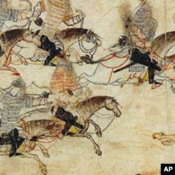 四处征战的蒙古骑兵