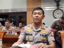 Kapolri Jenderal Idham Azis. (VOA/Fathiyah)