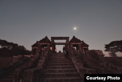 Kompleks Candi Ratu Boko di Yogyakarta dibuka kembali awal Juni 2020 dengan protokol ketat. (Foto: PT TWC)