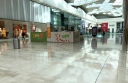 伦敦疫情下的一个商场。(2020年3月17日)