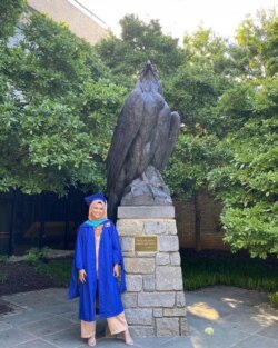 Diyanah Afifah Ramadhaniyati asal Papua, lulusan S2 bidang internasional dari American University di Washington, D.C. (dok: Diyanah)