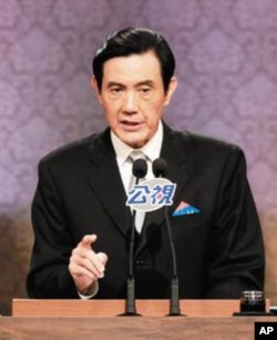 马英九在总统候选人辩论中