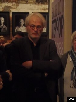 波兰记者托马什。（美国之音白桦拍摄）