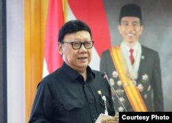 Mendagri Tjahyo Kumolo. (Foto courtesy: Puspen Kemendagri)