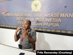Ketua Komnas HAM RI Perwakilan Papua, Frits Ramandey.(Foto: Dok Pribadi)