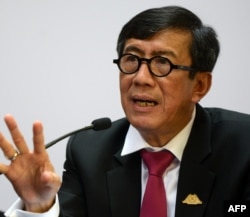 Menteri Hukum dan HAM Yasonna Laoly. (Foto: AFP)