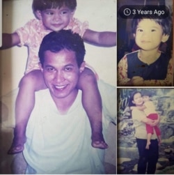 Foto-foto keluarga Harry Bonatama Siregar saat masih bertugas di Departemen Security Risk Management PT Freeport Indonesia di Timika, Papua, sebelum tewas dibunuh 7 April 2011. (Foto: pribadi)