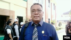 Budi Santosa, pengacara terdakwa (Foto: VOA/Nurhadi)