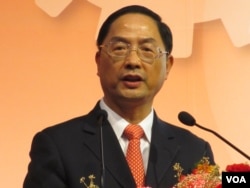 中国商务部副部长 蒋耀平(美国之音张永泰拍摄)