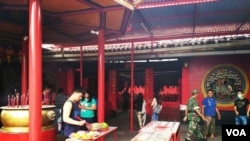 对于雅加达的华人来说，即将到来的鸡年很可能将会是动荡的一年。（2017年1月27日，美国之音朱诺拍摄）