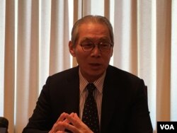 台湾驻美代表高硕泰（美国之音钟辰芳拍摄）