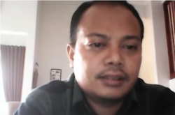 Wakil Sekjend DPP PPP Idy Muzayyad dalam tangkapan layar. (Foto: VOA/Nurhadi)