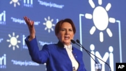 მერალ აქშენერი, "კარგი პარტიის" ლიდერი