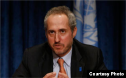 联合国秘书长发言人杜亚利克（联合国照片）