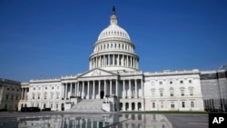 미 연방 의회 전경 (자료사진)
