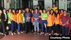 Anggota DPR Irma Suryani ketika sidak ke KBRI di Kualalumpur, Malaysia, tahun 2017. Menemui sejumlah TKI yang berlindung di KBRI dan menunggu dipulangkan. (Courtesy: Irma Suryani Chaniago)