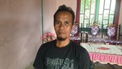 Yulius Molidja (42) petani sawah asal desa Toinasa, kecamatan Pamona Barat. Kabupaten Poso, Sulawesi Tengah, Senin (15/3/2021). Foto : Yoanes Litha