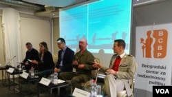 Skup "Budućnost vojne saradnje Srbije" Beogradskog centra za bezbednosnu politiku u hotelu Zira, Beograd, 22. februar 2018.