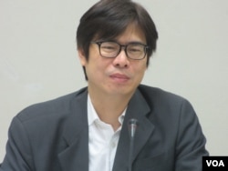 台湾在野党民进党立委陈其迈 (美国之音张永泰)