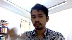 Peneliti dari Perludem, Heroik Pratama.(VOA)