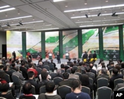 首次政见会现场