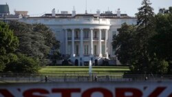 Bela kuća iza sigurnosne ograde, jutro posle velikih protesta 6. juna 2020.