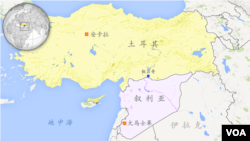 土耳其地图（包括叙吕奇）