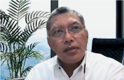 Kombes Pol MD Shodiq, Direktur Identifikasi dan Sosialisasi, Densus 88 Anti Teror Polri dalam tangkapan layar. (Foto: VOA/Nurhadi)