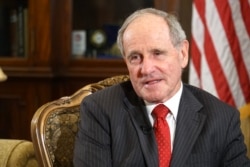 资料照：美国国会参议院外交委员会主席、共和党籍参议员里施