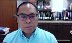 Guru Besar Hukum Internasional UI sekaligus Rektor Unjani, Hikmahanto Juwana. (Foto: screenshot)