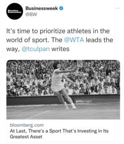 《商业周刊》推特 （网页截屏）